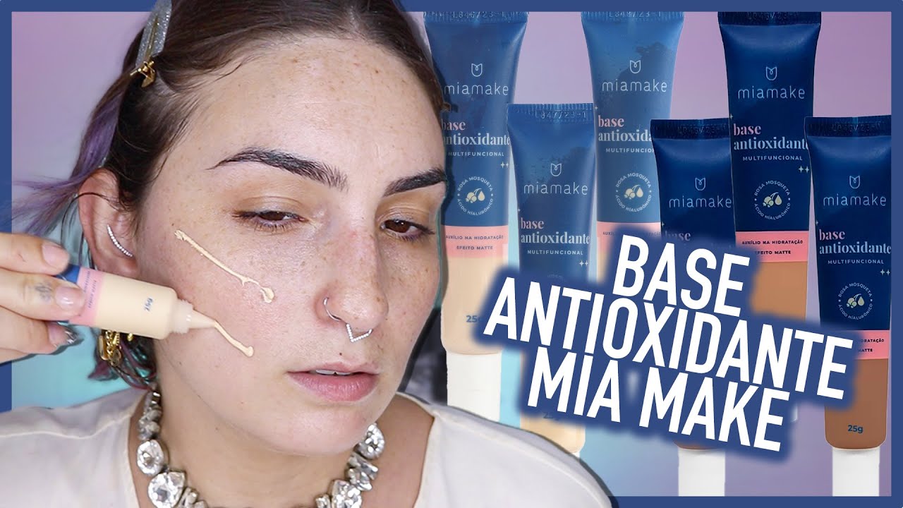 RESENHA SINCERONA BASE ANTIOXIDANTE MIA MAKE | VÍCIO BLOG