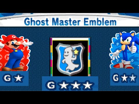 Mario Sonic At The Olympic Winter Games DS All Staff Ghosts Beaten 