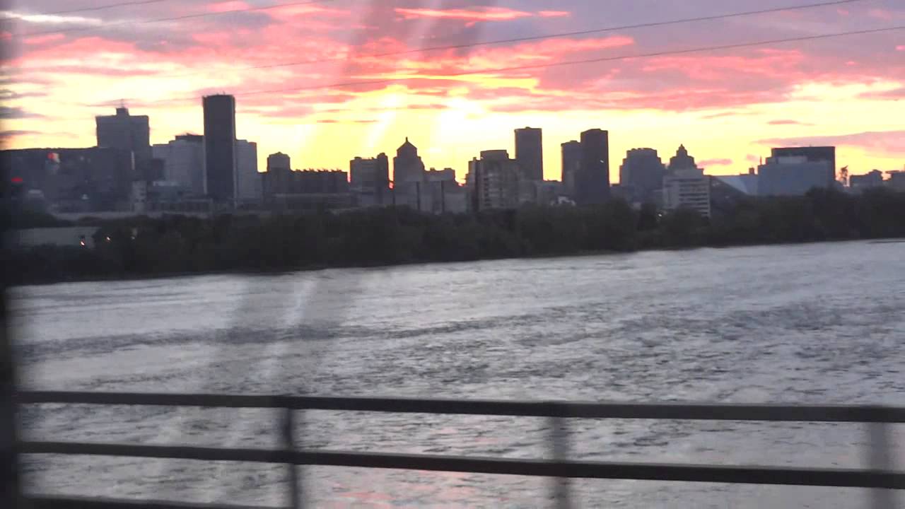 Quebec City - Montreal Train Ride (Via Rail - CANADA) - YouTube