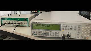 FLUKE PM6681 Refurbishing, OCXO Upgrade and Calibration with the newly build PLISCH UQO322 GPSDO