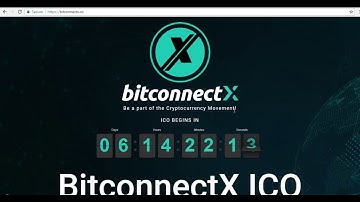 BitconnectX ICO From Bitconnect ICO Community