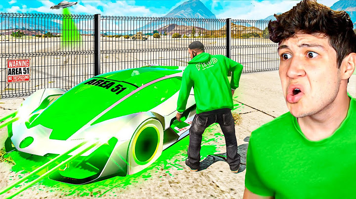 ROBANDO COCHES del ÁREA 51 en GTA 5! 👽⚠️ (Mods)