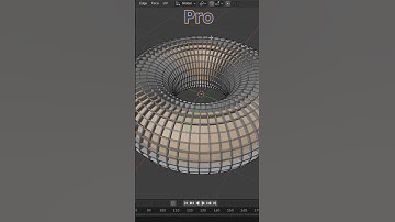 how to make ridged surfaces in blender  #blender #3dmodeling #tutorial #shorts