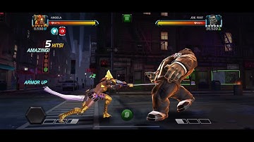 How powerful Angela could be in monthly Cavalier Quest. Beyond god tier without any synergies. MCOC