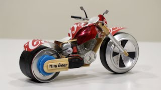 How to make 2 Motorcycles from Coca Cola cans