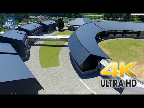 ドローン空撮（石川県）金沢工業大学 4K 高画質ドローン空撮 [DFB]