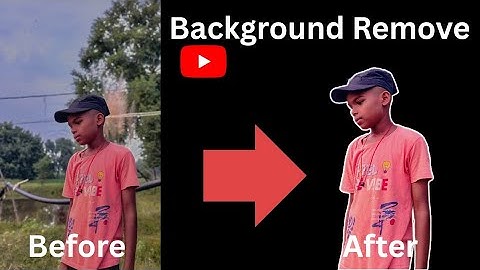 Kisi Bhi Photo Ka Background Kaise Hataye | Photo Background Remove Kaise Kare