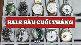 [ SALE KỊCH SÀN ] Lô Đồng Hồ Nhật Seiko, Orient, Citizen - Cuối Tháng Giảm Giá Sâu