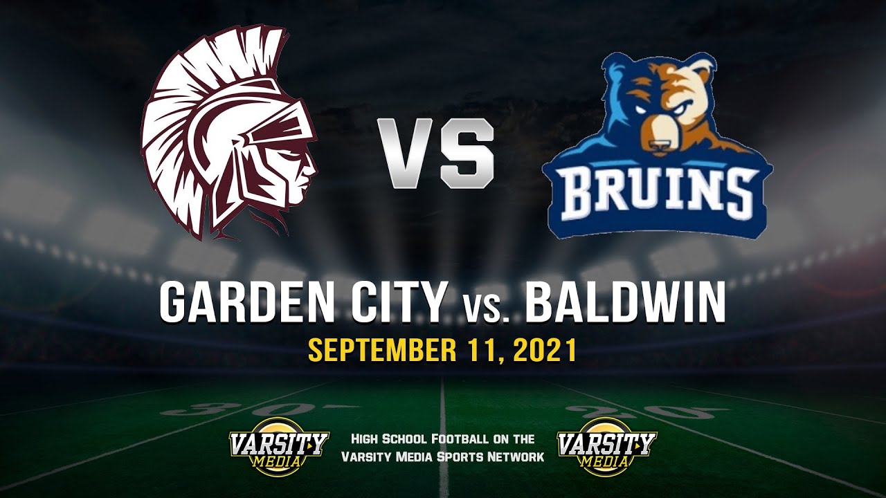 BROADCAST Garden City vs Baldwin Football 9/11 YouTube