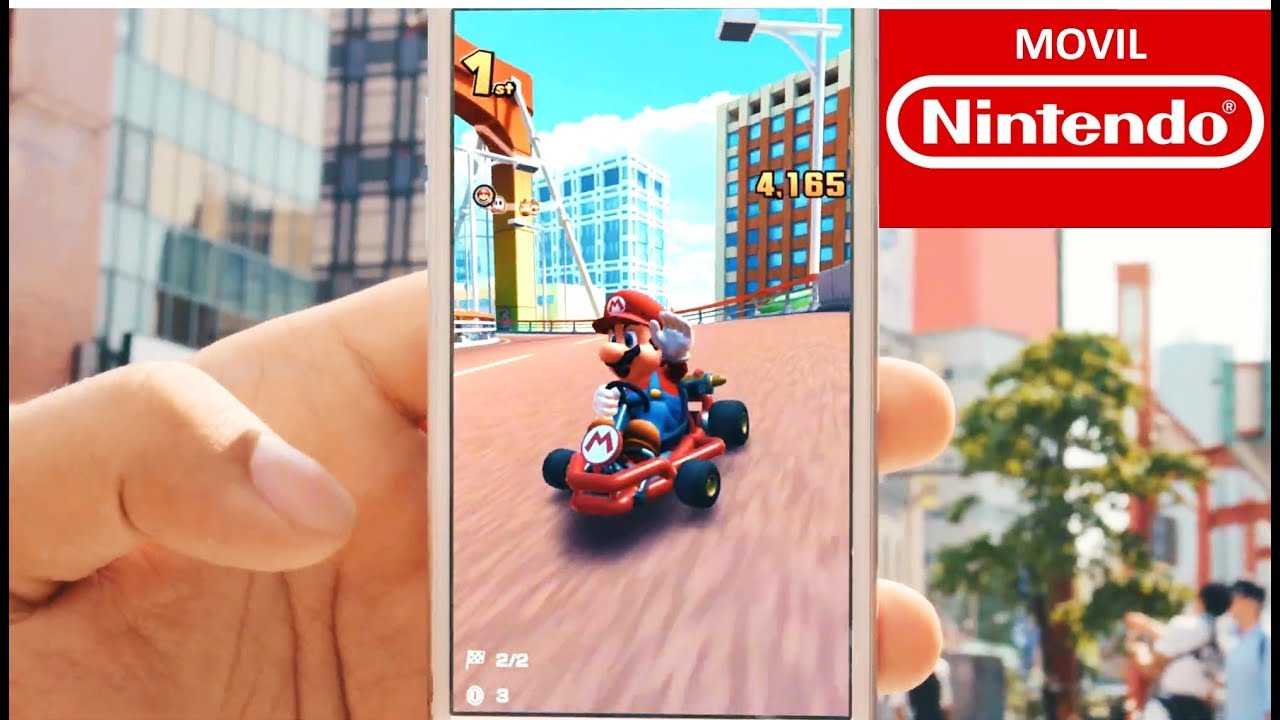 Mario Kart Tour 'Race Aroud the World' Trailer Gameplay Nintendo Movil HD