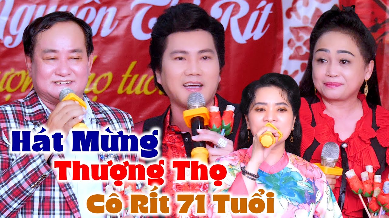 NSUT Đào Vũ Thanh Lương Hồng Huệ Nhã Phượng Giang Bình | Hát Mừng Thượng Thọ Cô Rít 71 Tuổi...