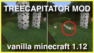 Tree Capitator Mod |only One Command Block