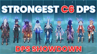 The Ultimate DPS Showdown: Meet the Best/Strongest C6 Characters [Genshin Impact]