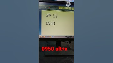 Ms word me OM or Swastik symbol kaise banaye shortcut key