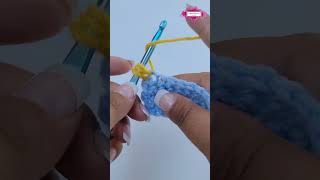 Crochet Lesson - Half Double Crochet Three Together - (hdc3tog) - Crafting Happiness (LEFT-HANDED)