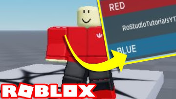 How To Make Team Only Clothing In Roblox Studio