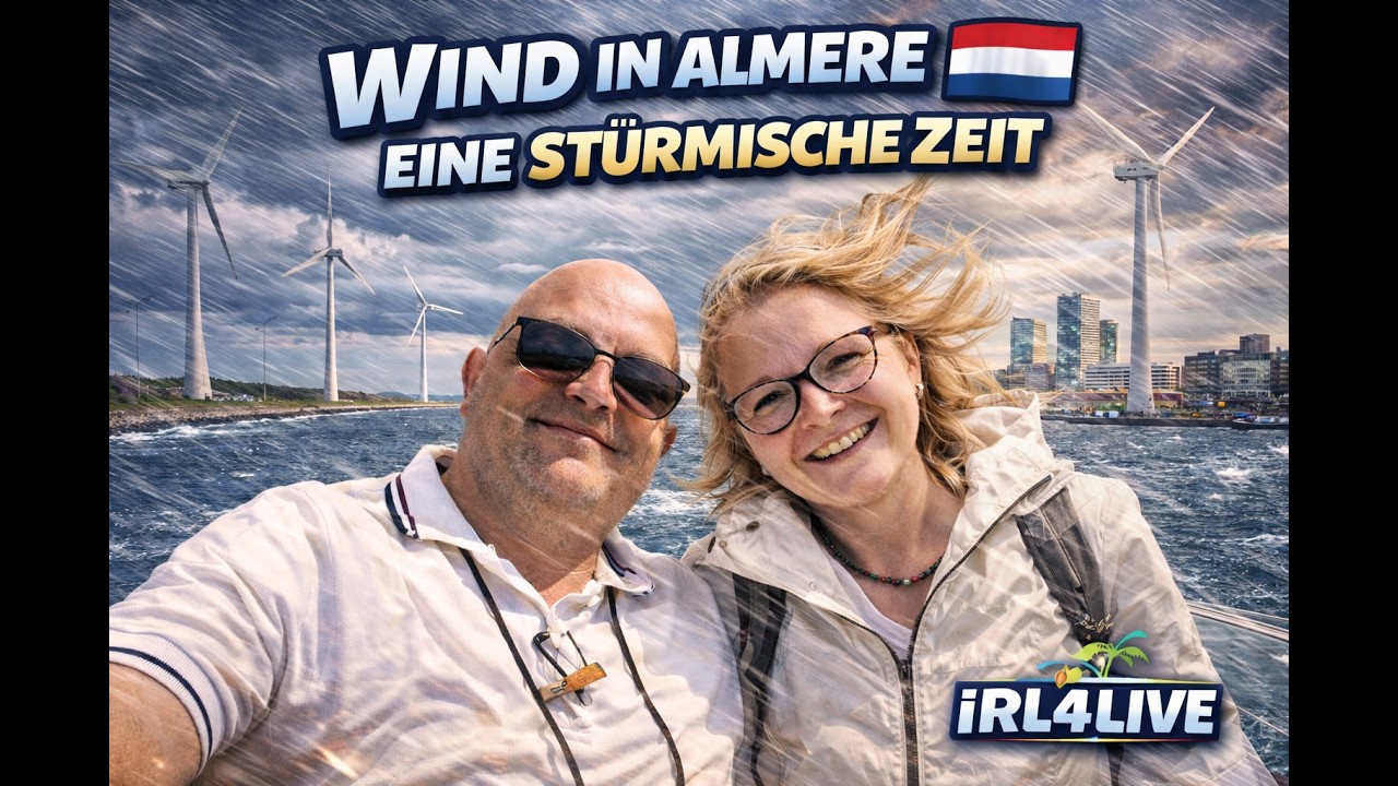 Almere ist sehr Windig Heute ? WAS IST DA LOS? #dachzelt  #erstesmal #wasser #almere