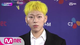[2017 MAMA in Japan] Red Carpet with ZICO