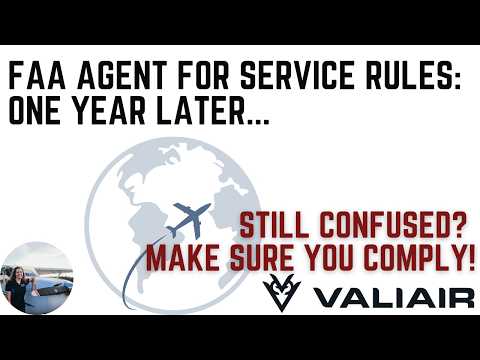 US Agent for Service: Are You In Compliance? What May Happen? FAA Requirements For US Citizens Too!