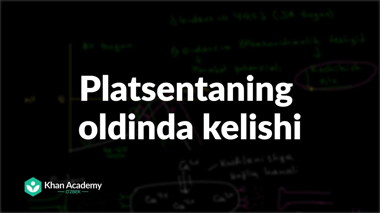 Platsentaning oldinda kelishi | Homiladorlik va homiladorlik asoratlari | Tibbiyot