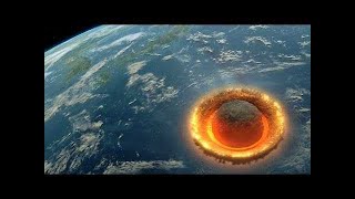 Large Asteroid Impact Simulati 720P Hd