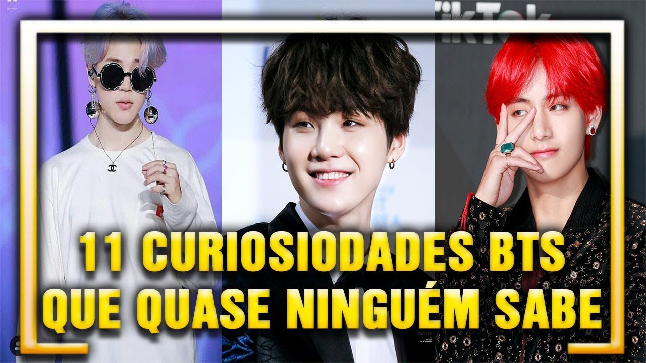 11 CURIOSIDADES SOBRE O BTS QUE QUASE NINGUÉM SABE / + PERSONA