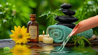 Relaxing Bamboo Water & Spa Piano πΏ Healing Meditation Music for Deep Sleep, Stress Relief