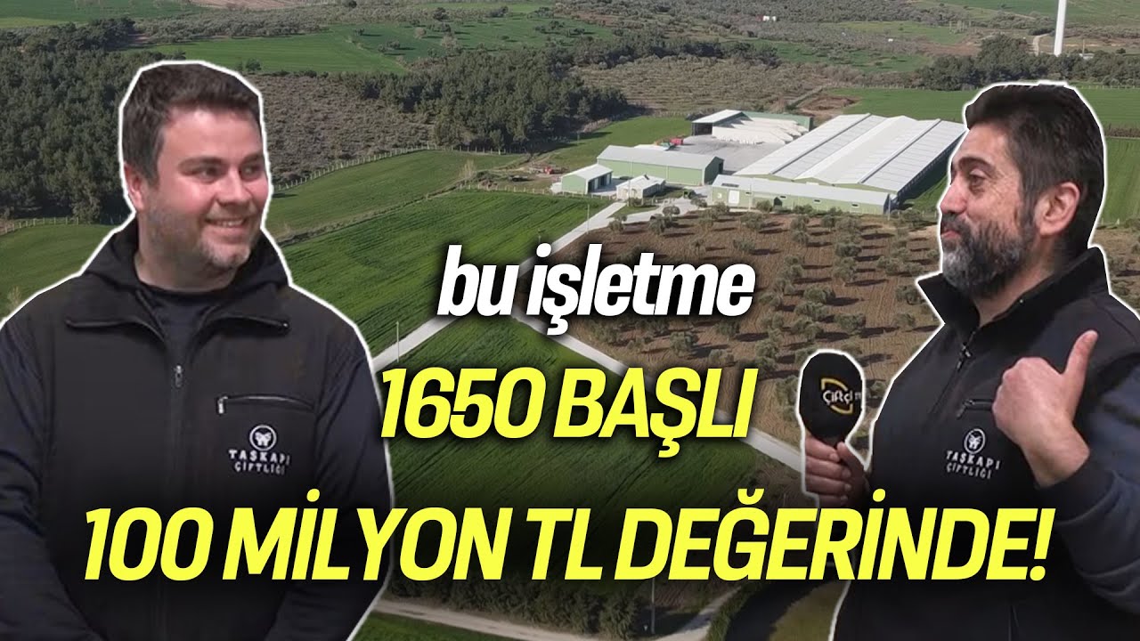 1650 BAŞLI 100 MİLYON TL Değerinde ki İşletmedeyiz! - Çobanın Sesi