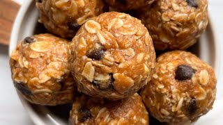Energy ball recipe. Quick healthy snacks recipe