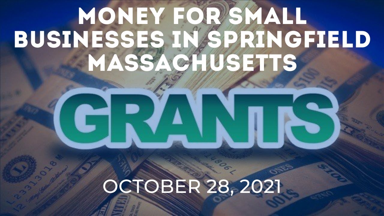 Small Business Grants for City of Springfield Massachusetts - YouTube