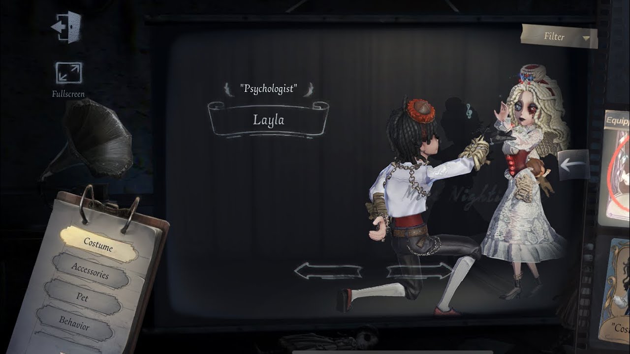 Identity V Đây là cặp đôi rất thích hợp cho ai muốn set love 😘😘