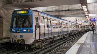 Métro de Paris -  Nouvelle rame MF77 (N°166) aux couleurs (Bleu) IDFM - Ligne 7