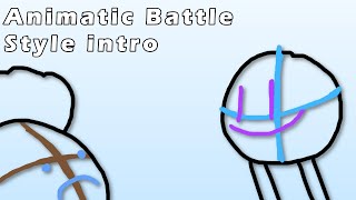 Animatic Battle Style intro (With some friends)
