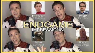 Avengers Sing Radioactive!! (Endgame Impressions - Thor, Loki, Hulk, Black Panther, Spider Man)