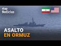 GUERRA ORIENTE MEDIO | EE.UU. ATACA un CARGUERO IRANÍ en ORMUZ | RTVE Noticias