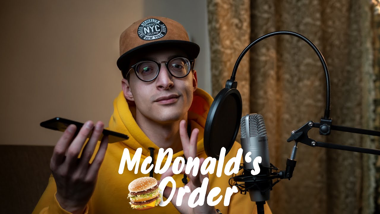 Mcd Raper's McDonald's Rap Order! - YouTube