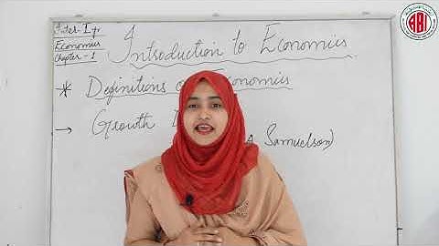inter 1st Year_Intrduction to Economics | CHAPTER - 1 |  | ECONOMICS_Part-02