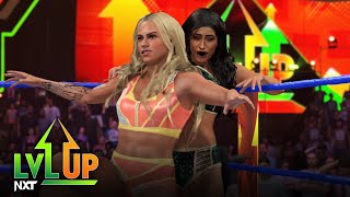 WWE 2K23 NXT LVL UP ARIANNA GRACE VS SOL RUCA (W/DANI PALMER)