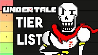 Ultimate Undertale Tier List!