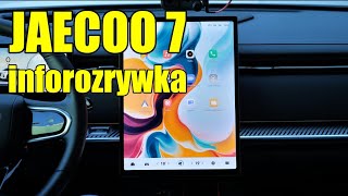 Jaecoo 7 system inforozrywki: działanie, Android Auto – Ania i Marek Jadą