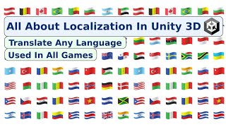 Translate Any Language to Other in Unity 3D ||  Lean Localization in Unity with all required steps