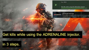 Battlefield 6 Get kills while using the Adrenaline injector : BERSERKER kills (ฆ่าขณะใช้อะดรีนาลีน)