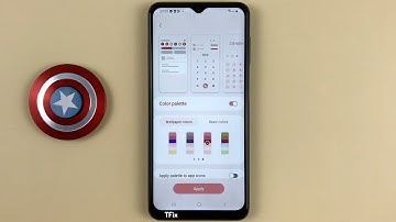 How to change the Color Palette on Samsung A04s Android 13