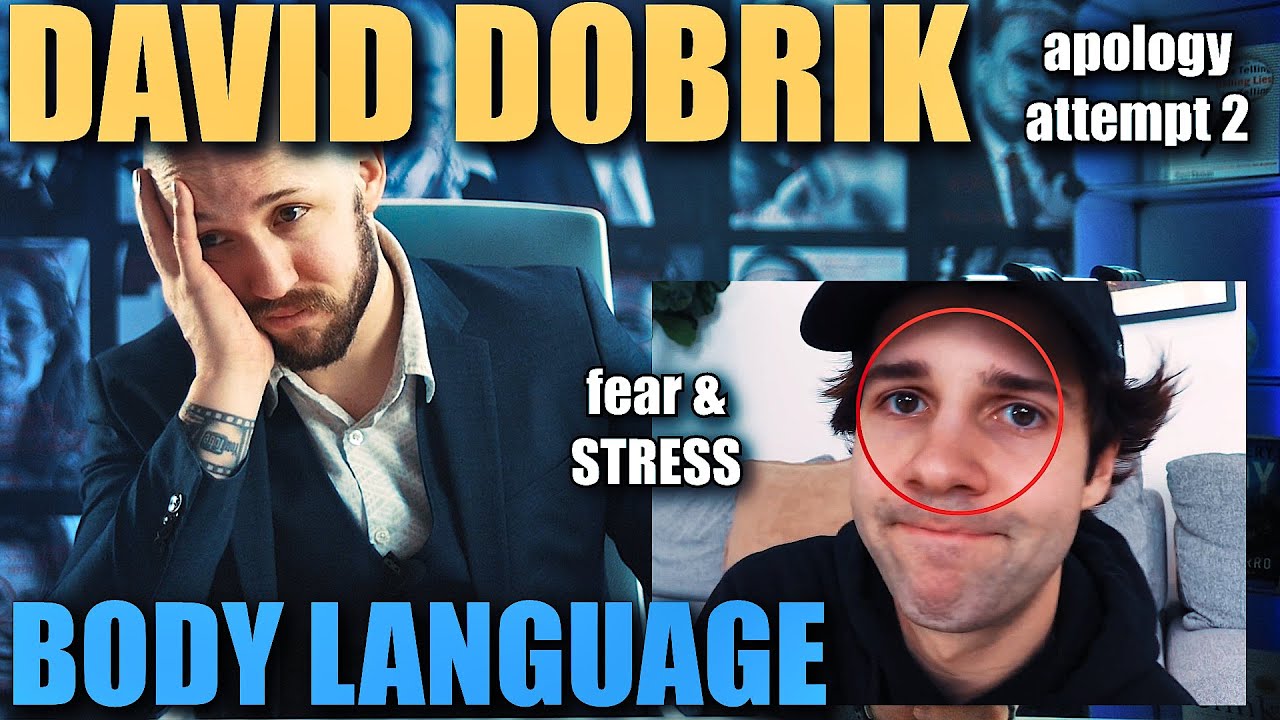 Body Language Analyst REACTS to David Dobrik's SECOND Apology Video What's Changed? Ep. 49