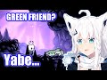 Fubuki's Green Friend Yabe Moment 【Hololive English Sub】