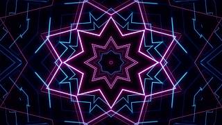 Club Visuals 910 - Kaleido shapes VJ loop