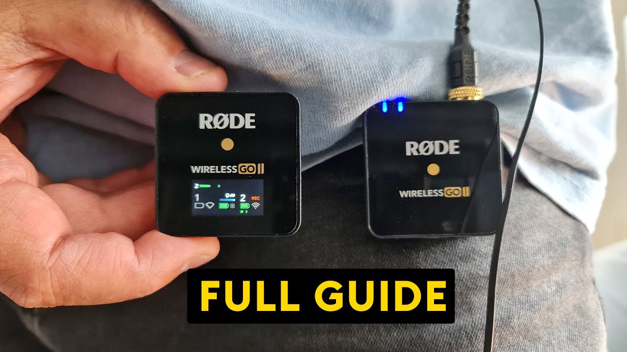 Rode Wireless PRO Microphone - Dual Transmitter Set with Lavaliers