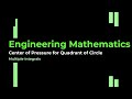 Center of Pressure | Higher engineering mathematics #engineeringmatematics #mathematics
