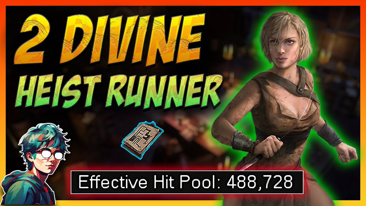 2 Divine Heist Runner: 439% Movement Speed & How I Farmed a Mageblood!  Path Of Exile 3.25