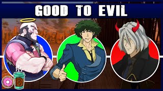 Cowboy Bebop Characters: Good to Evil